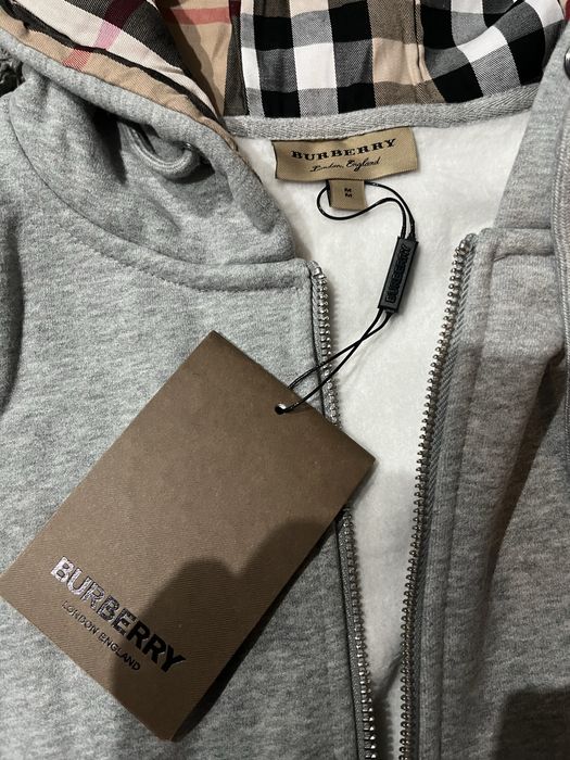 Szara Bluza Burberry