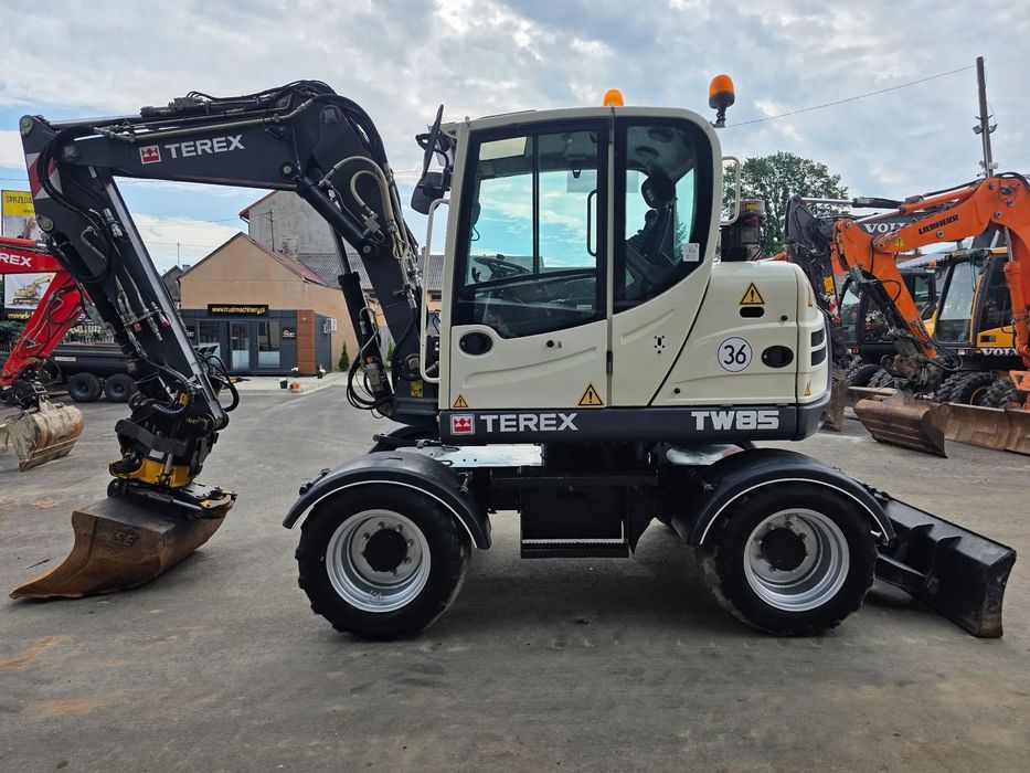 Terex TW 85 Roto+szczypce  Koparka kołowa 9 ton/Super stan/Full opcja!