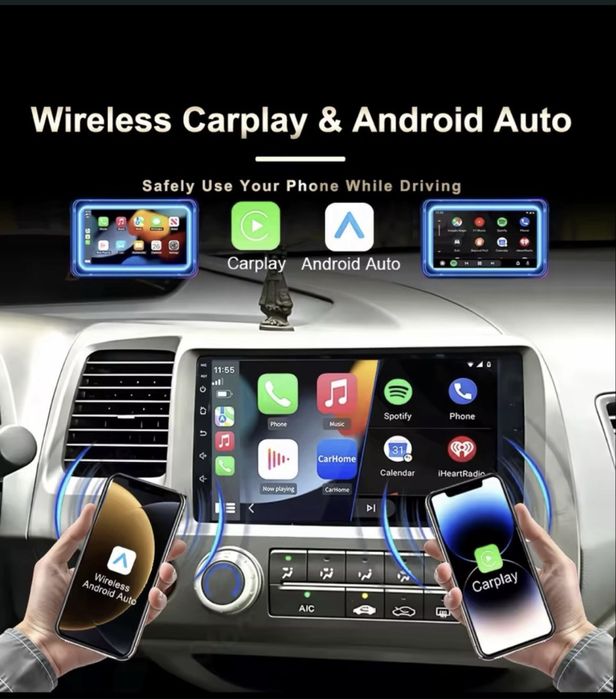 Андроїд для  Honda Civic 2006-2011 CarPlay+Android auto