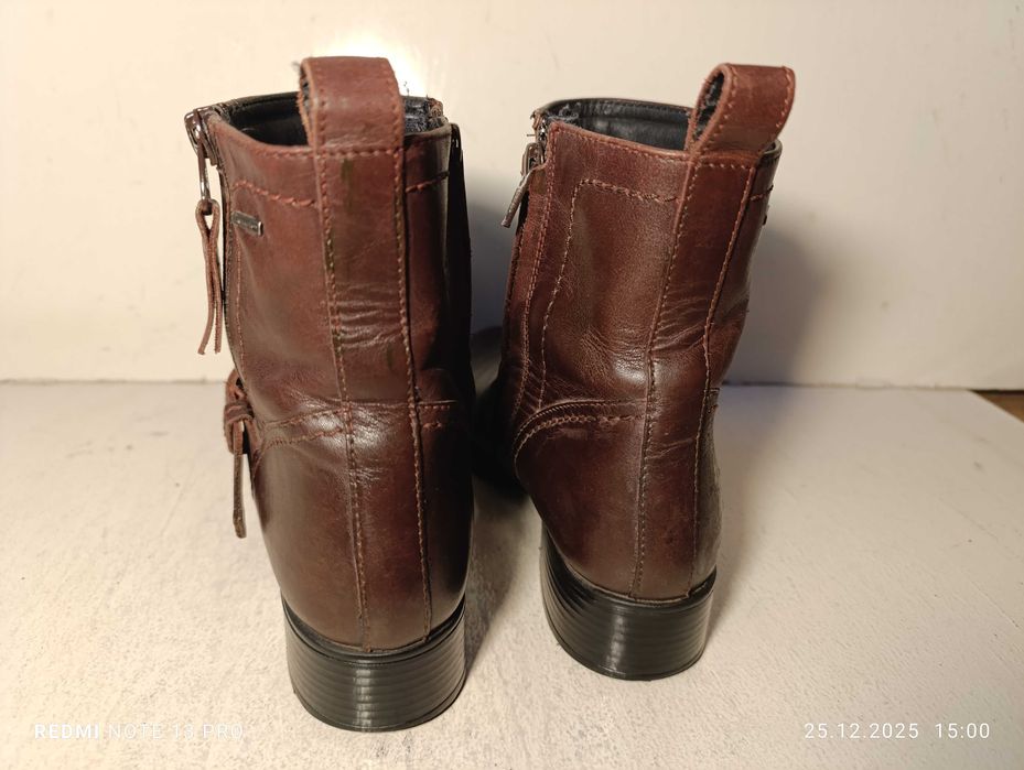 botki skórzane Geox