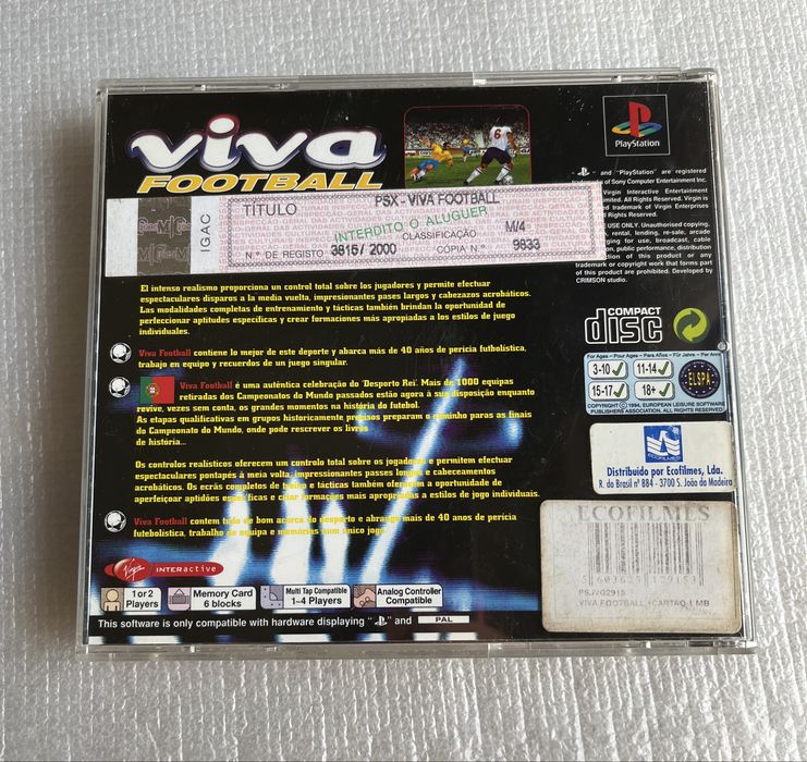 Viva Football PS1
