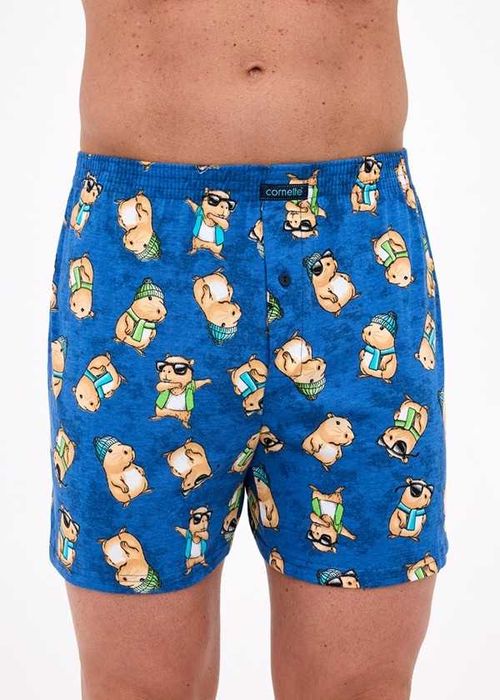 Труси чоловічі сімейні вільного крою CORNETTE з прикольним малюнком