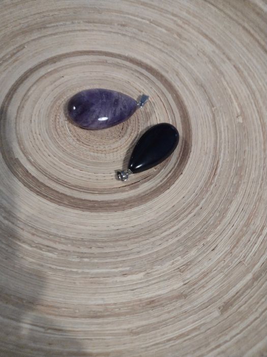 Zawieszki łezki kamień naturalny