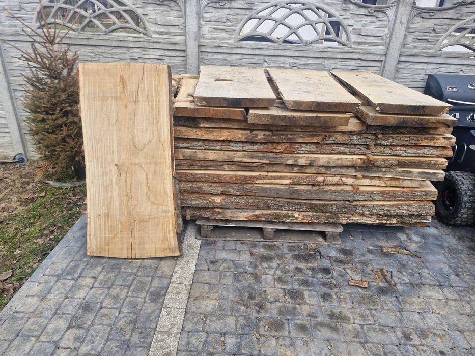 Drewno Bale dębowe ,deska dębowa 5cm 5,5cm