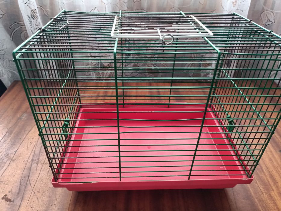 Клітка для гризунів Bingo Хом'як 2 - 330х230х290 мм червона