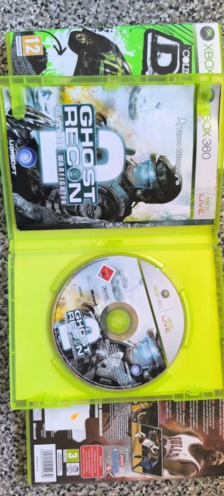 Colin McRae dirt 2/Ghost recon advanced warfare 2/Nba 2k12 Xbox 360