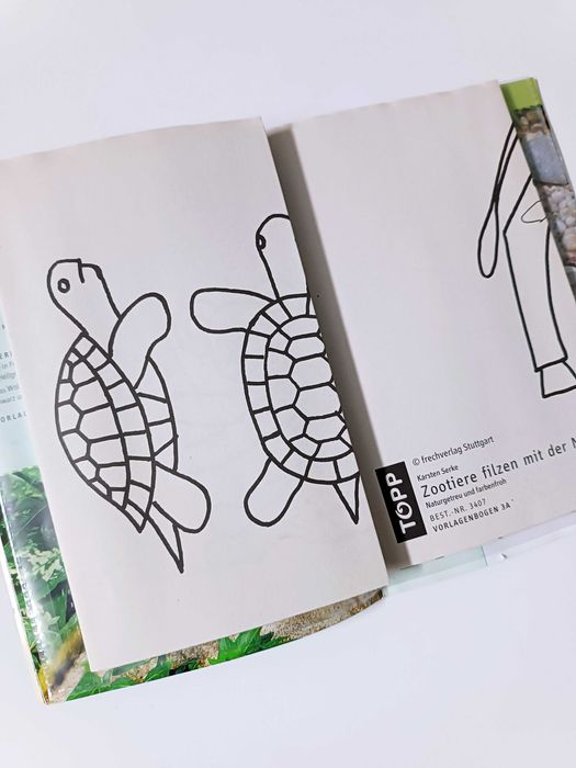 Livro 'Zootiere filzen mit der Nadel'