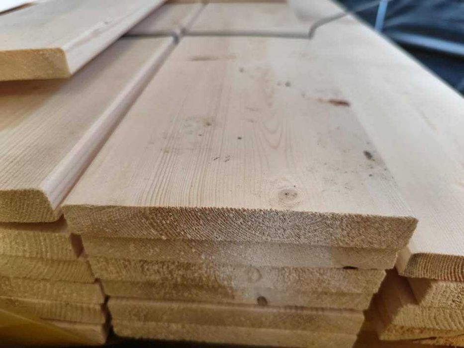 Deska 19x146x4,50m  4-str strugana, sucha, świerk