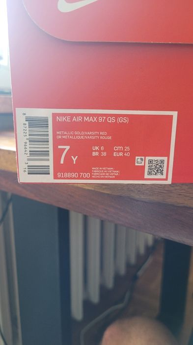 Nike Air Max 97 Golden bullet 40 25cm