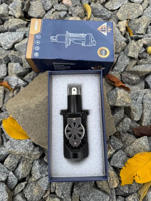 LED | ЛЕД Лінза для авто/мото H4