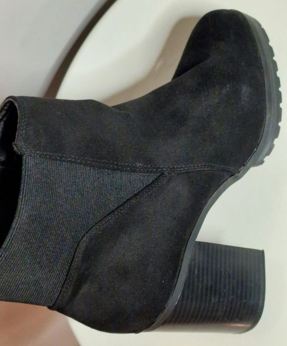 Botki Primark Damskie Czarne Rozm: 41