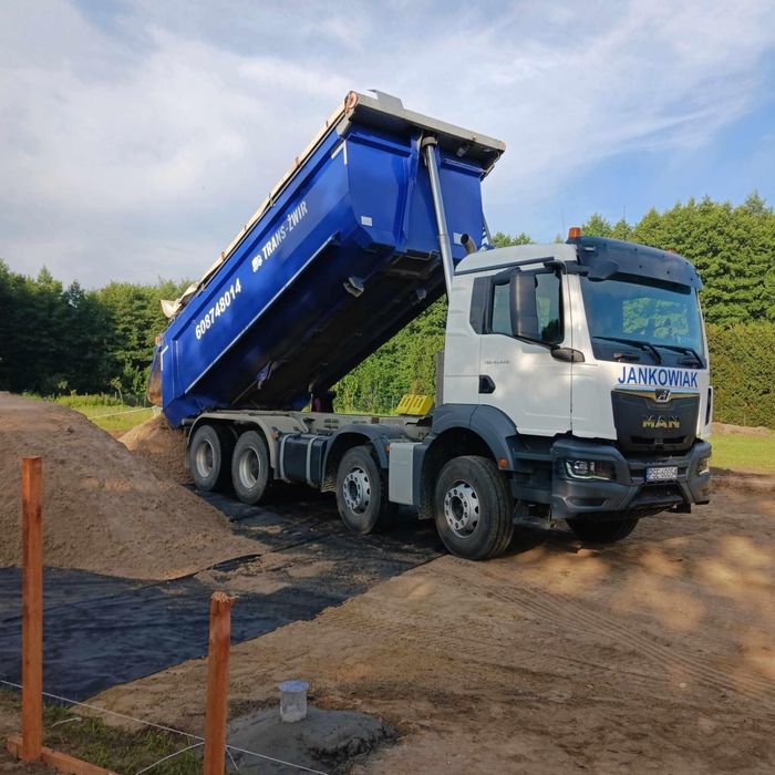 Żwir - Piasek - Kamień - Ziemia - Transport