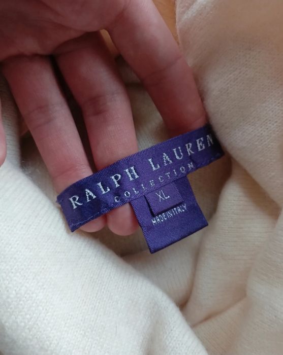 Sweter kaszmir Ralph Lauren /Roz/L/XL
