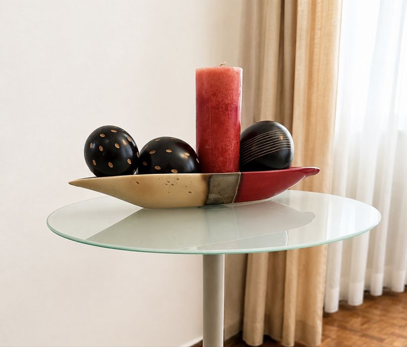 Conjunto de decoração moderno – Centro de mesa + Jarra decorativa