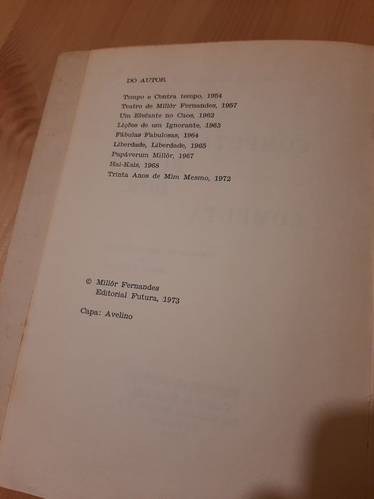 Millor Fernandes - Computa, Computador, Computa (livro 1973)