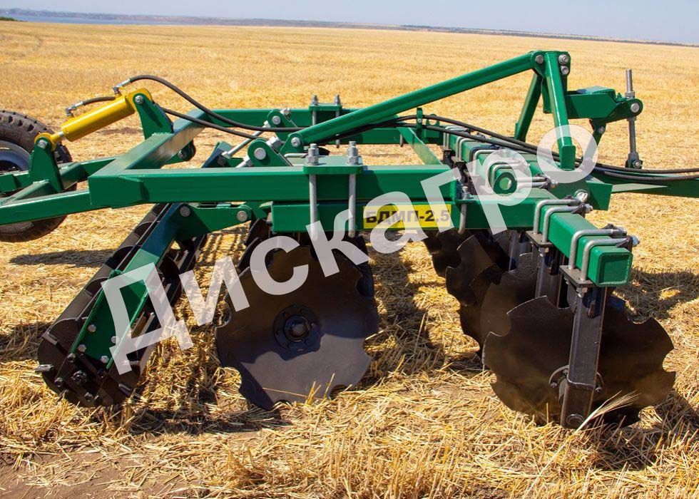 Дисковая борона БДМ 2,5 прицепная (есть с другой шириной захвата)