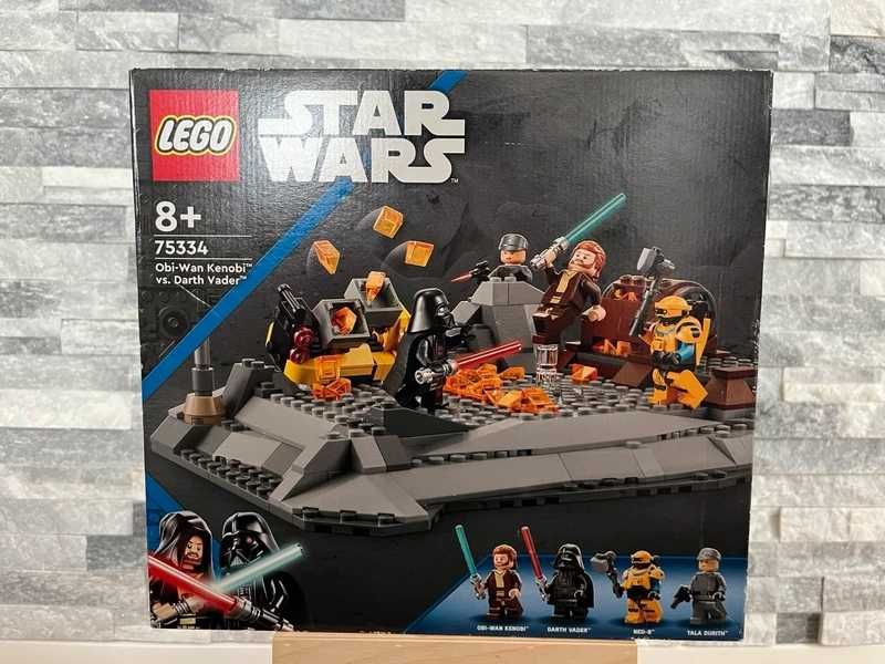 Lego Starwars 75334 obiwan kenobi vs darth vader