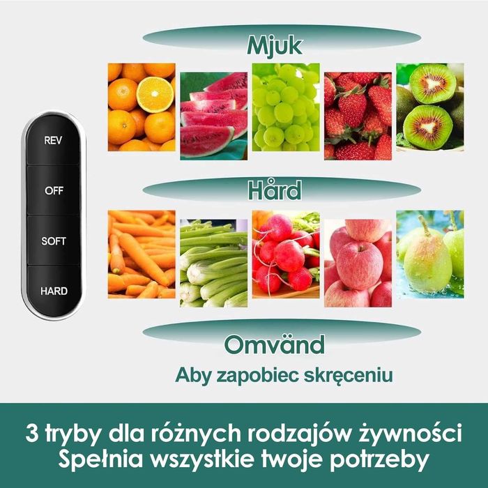 Fretta Sokowirówka - Wyciskarka wolnoobrotowa UŻYWANA