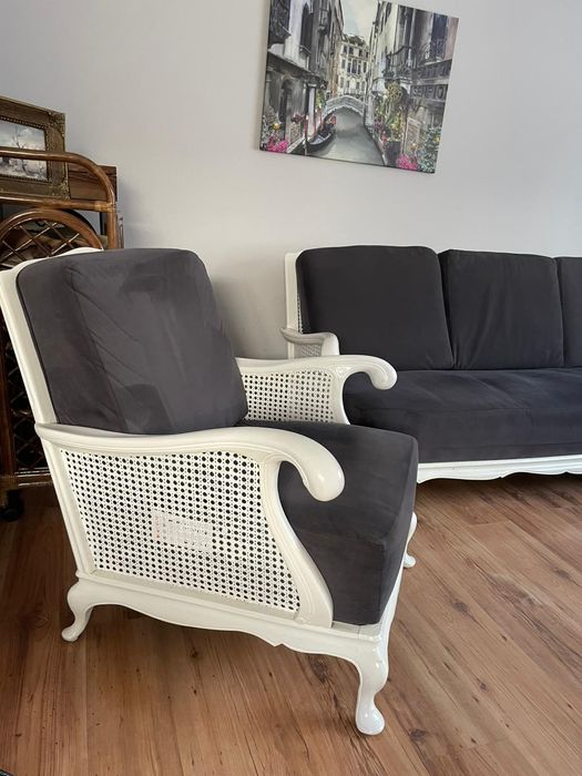 Sofa i 2 fotele komplet