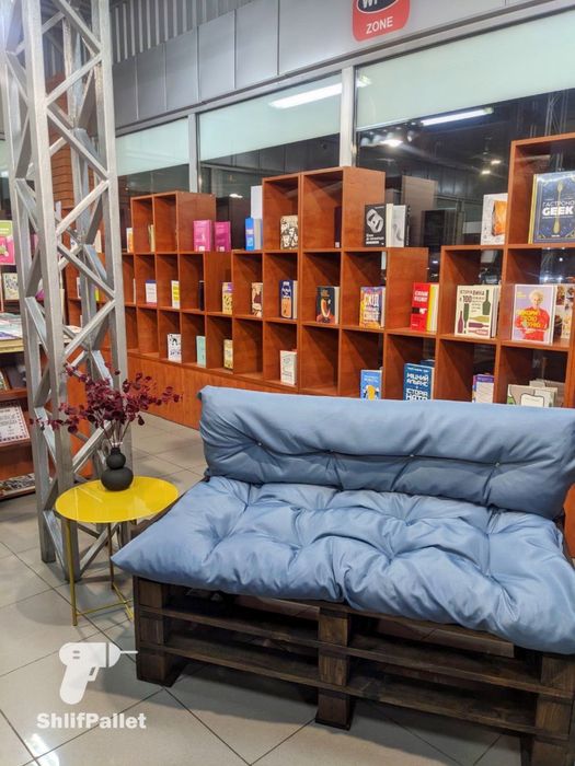 Мебель из поддонов, Барная стойка , ресепшн из дерева