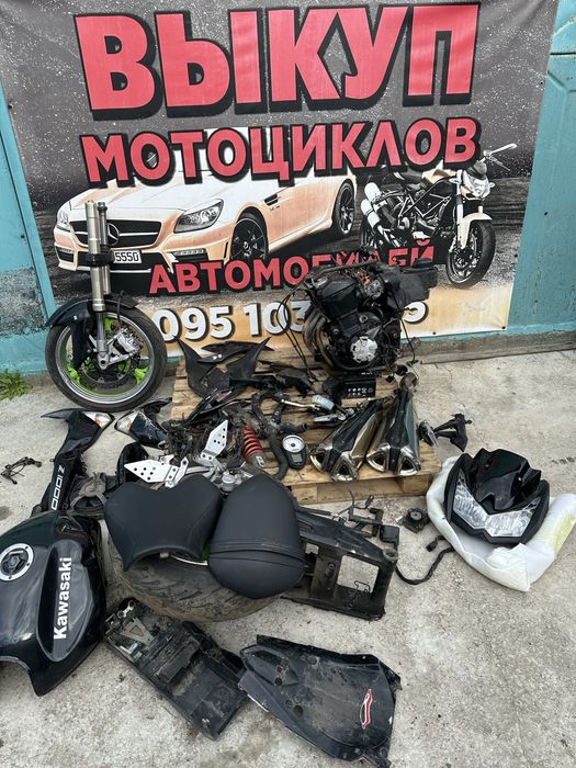 Розбор Kawasaki Z1000 07-09 год двигатель мотор в отличном состо