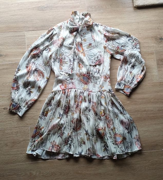Reserved sukienka floral retro S 36