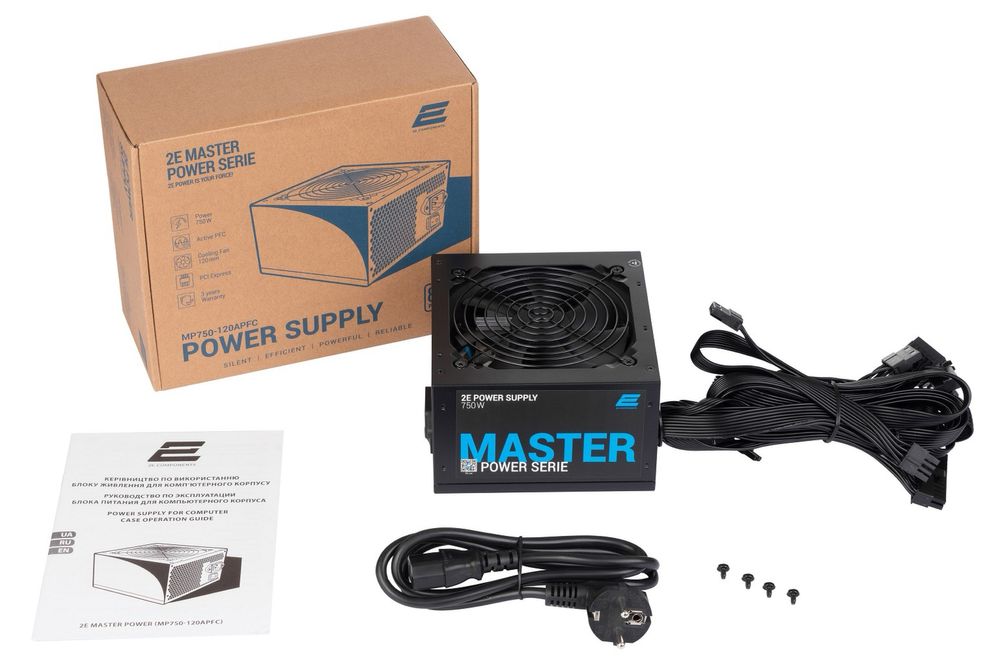 Блок питания 2E MASTER POWER 2E-MP550-120APFC 550 Вт
