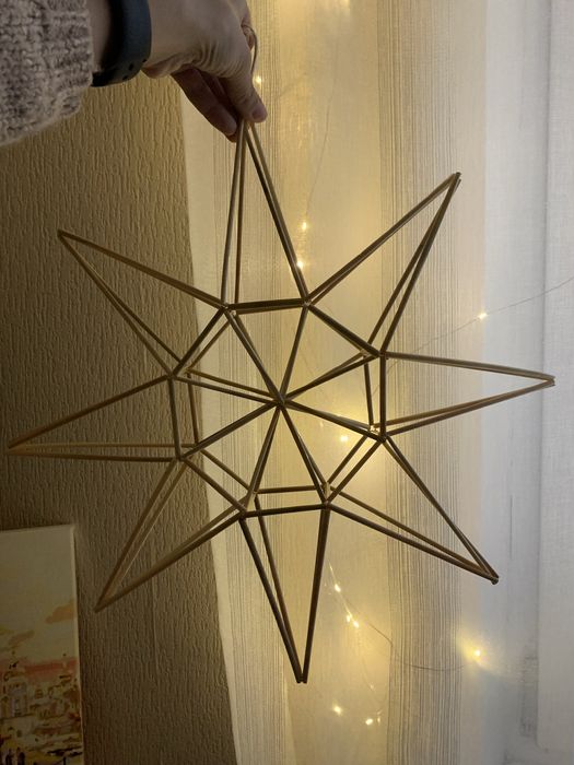 Дідух, снопи, міні ділух, декор, соломяні пауки