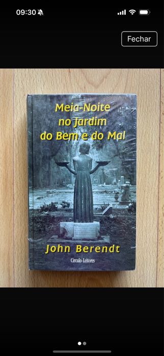 Livro “Meia noite no jardim do bem e do mal” de John Berendt