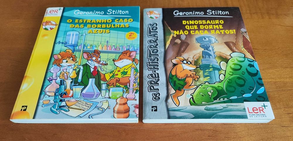 Livros "Geronimo Stilton"