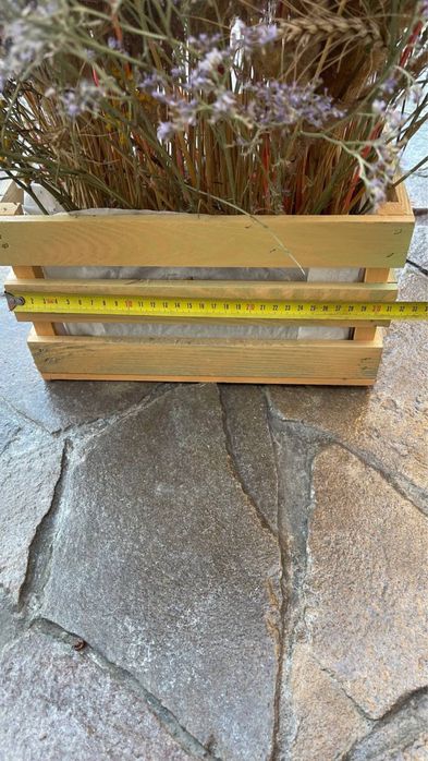 Весільний декор. Сухоцвіти. Ящики. В українському стилі.