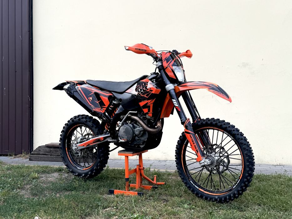 KTM EXC 450  enduro  zarejestrowny na A2 homologacja