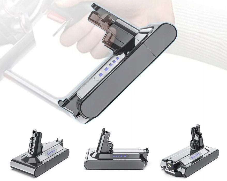 Uniwersalna Bateria Akumulator do Dyson Animal V10 SV12 6000mAh filtr