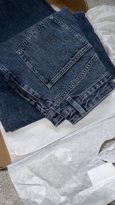 Джинси- барел , висока талія Massimo Dutti 38 розмір