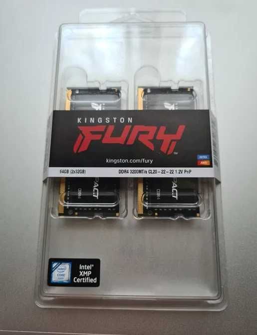 ОЗУ для ноутбука SoDIMM DDR4 64GB 2x32GB 3200 MHz KF432S20IBK2 64