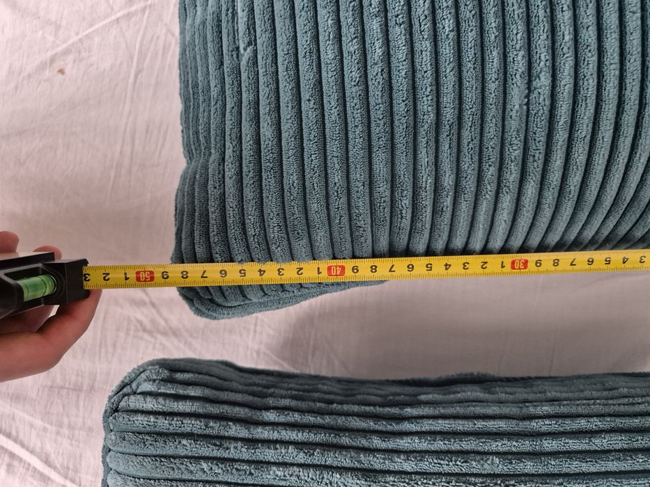 Poduszki Ozdobne 50 cm turkusowe