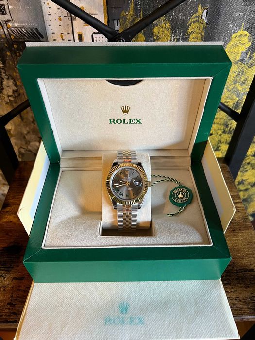 Rolex "Wimbledon" Date Just Automatico
