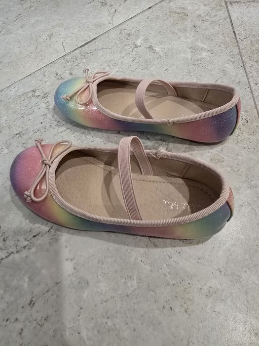 Baleriny tęczowe Nelly blu 30