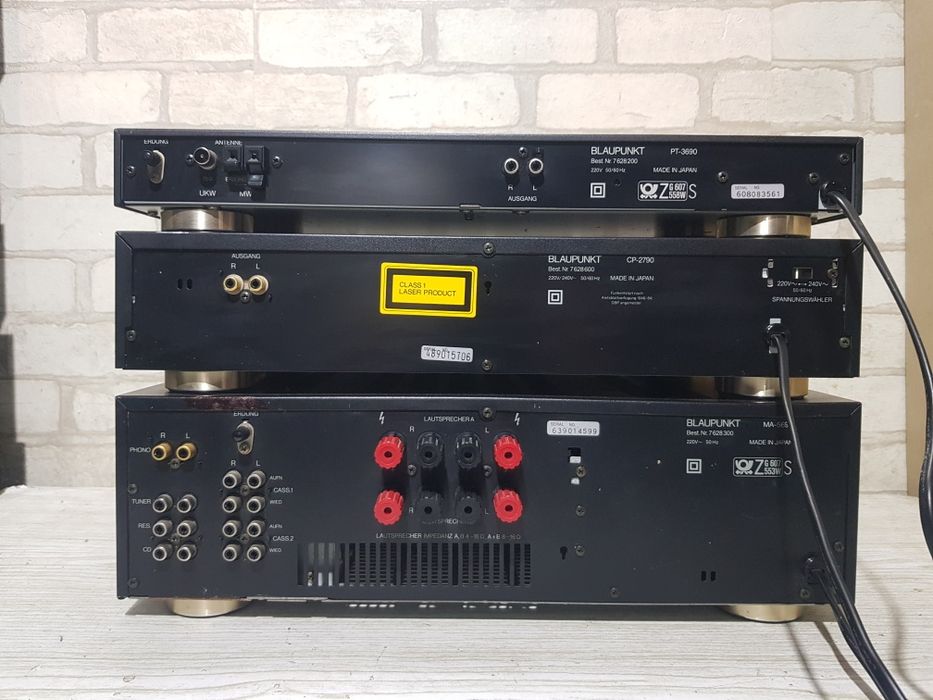 Стійка!Підсилювач/ТОП!SANSUI CD-X501i/тюнер Blaupunkt MA5690