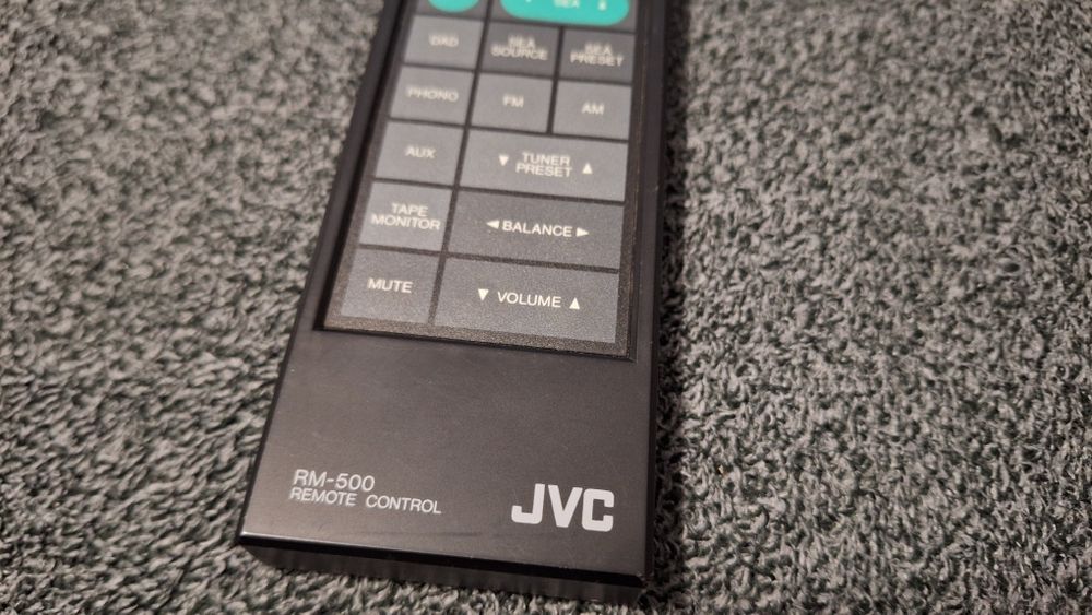Pilot JVC RM-500 do amplitunera Jvc R-X500 sprawny 100% Ładny stan!