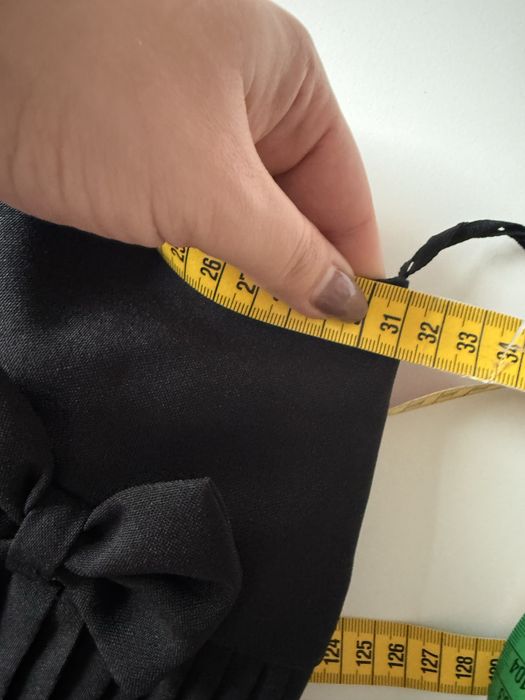 Elegancka plisowana spódniczka czarna 140