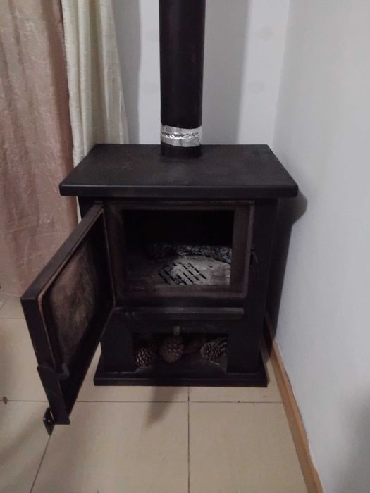 Salamandra a lenha como nova