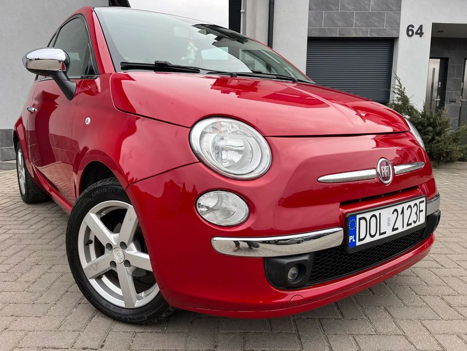 Fiat 500 Klimatyzacja, Elektryczny Szyberdach, Blue&Me