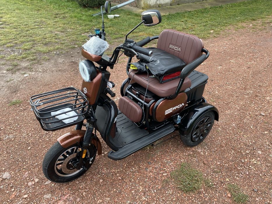 Новий Електроскутер 1100 вт,  FADA OLDi  / Трицикл Фада