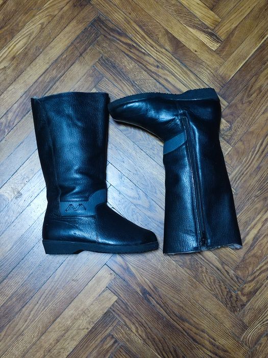 сапоги зима кожа р.36