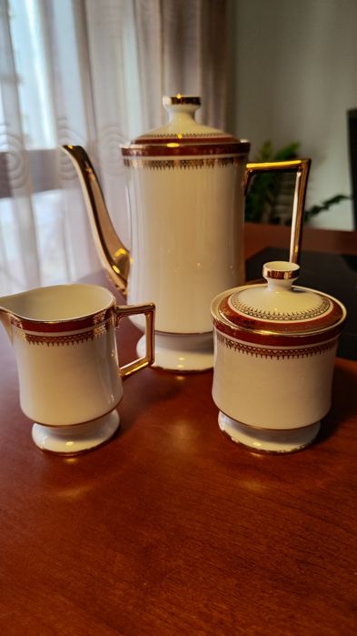 Serviço de Café Vista Alegre – Vintage – Completo para 6 Pessoas