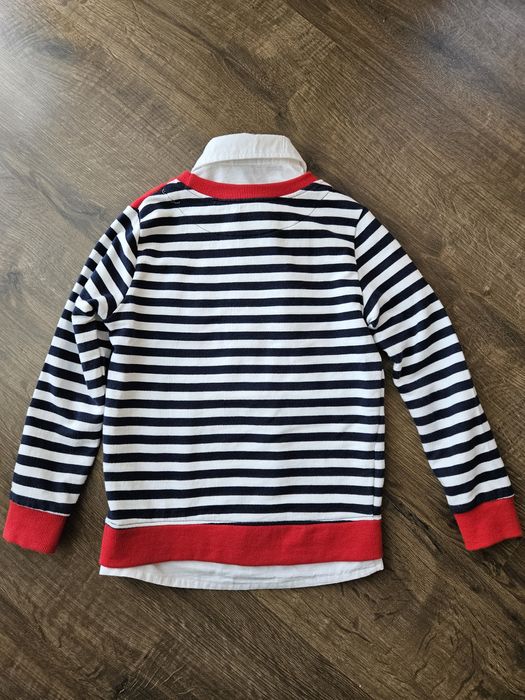 Bluza chłopięca z imitacją koszuli 122