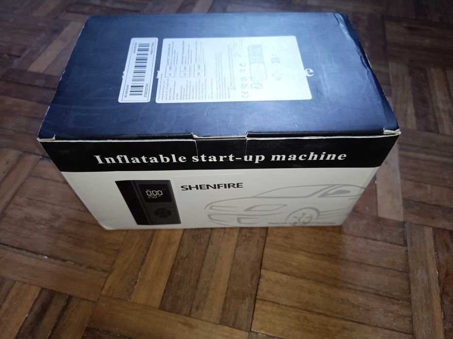 Jump Starter,compressor de ar p/pneu,Power Bank,lanterna de Emergência