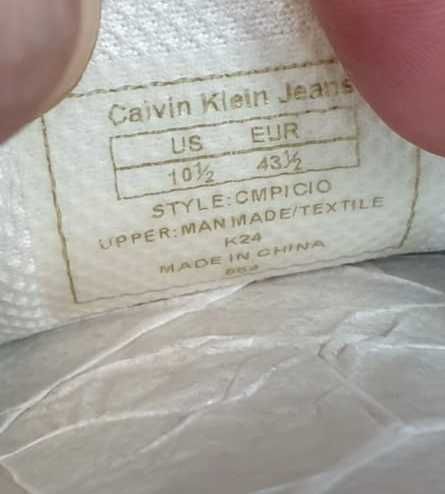 чоловічі повсякденні кросівки Calvin Klein Men's Picio Sneaker оригінал 43,5 44