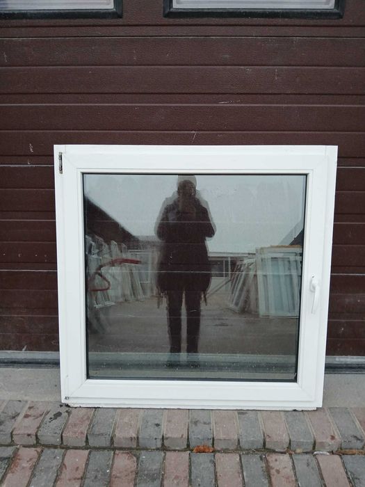 Okno jednoskrzydłowe 117x114/117 pcv plastikowe okna DOWÓZ CAŁY KRAJ